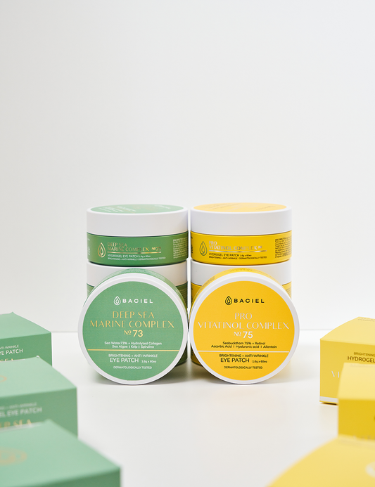 BACIEL Marine and Vitamin Eye Patch Comparison Guide for Under-Eye Care